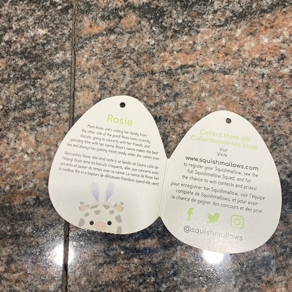 Squishmallow Rosie Pig 8 - Picture 5 of 5